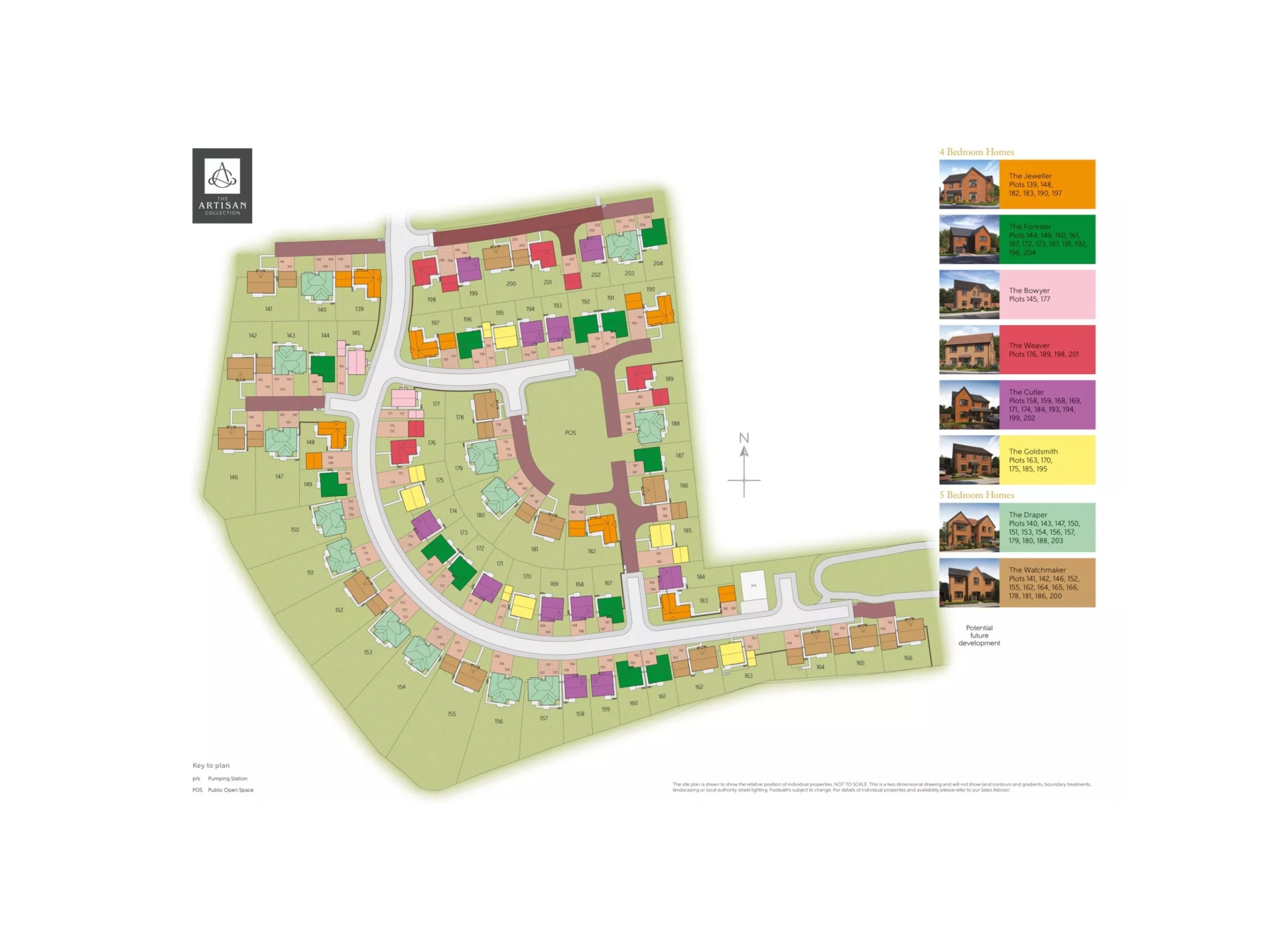 Regency Manor site plan