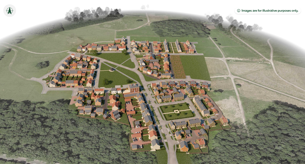 Hedworths Green at Lambton Park siteplan