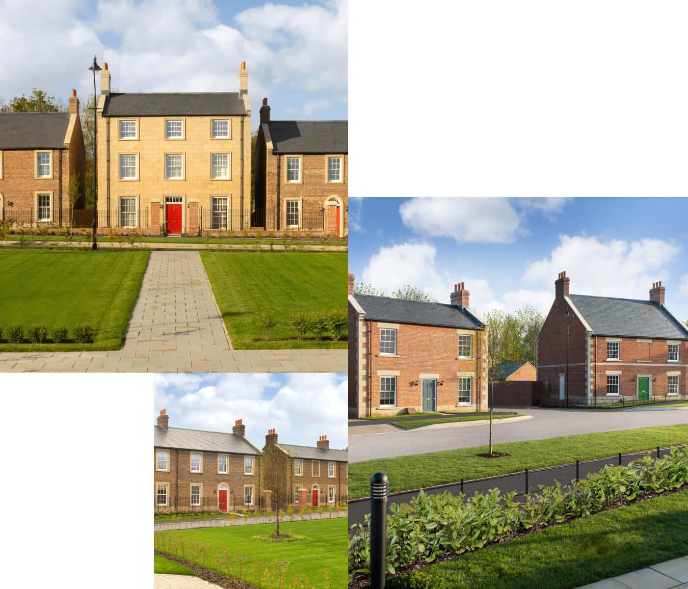 Hedworths Green at Lambton Park streetscenes