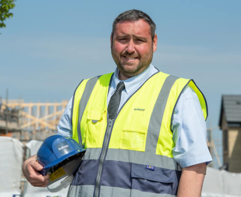 Chris Smith, Bellway Site Manager