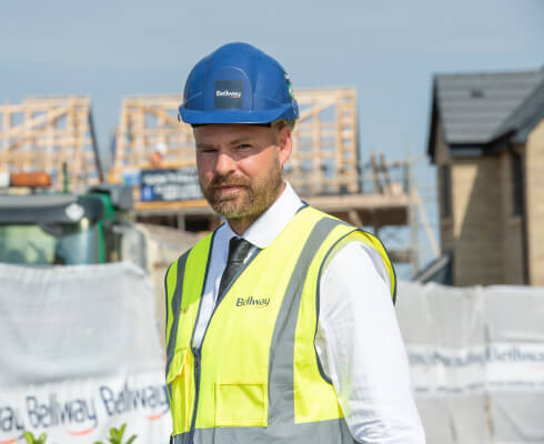 James Kilby, Bellway Site Manager