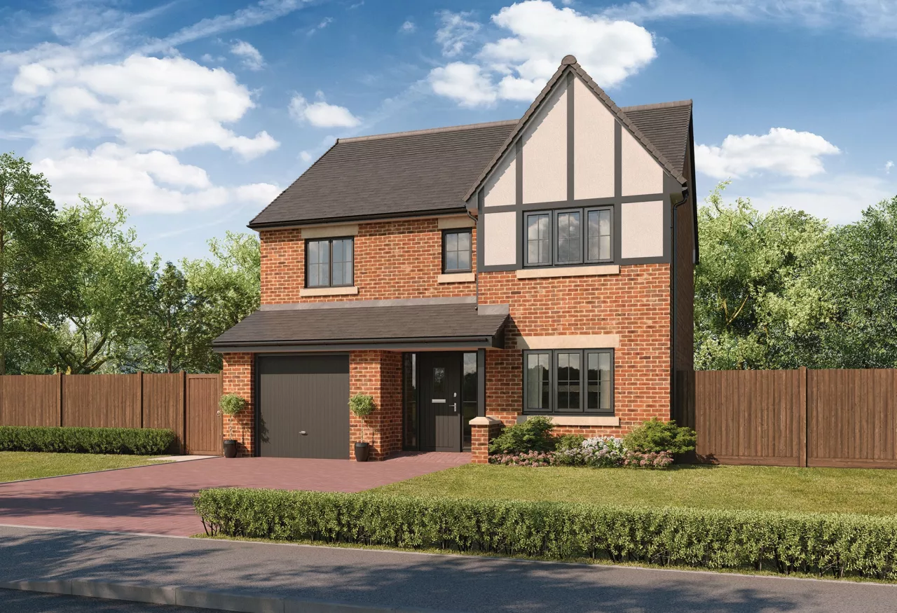 External CGI of The Maple 4-bed detached